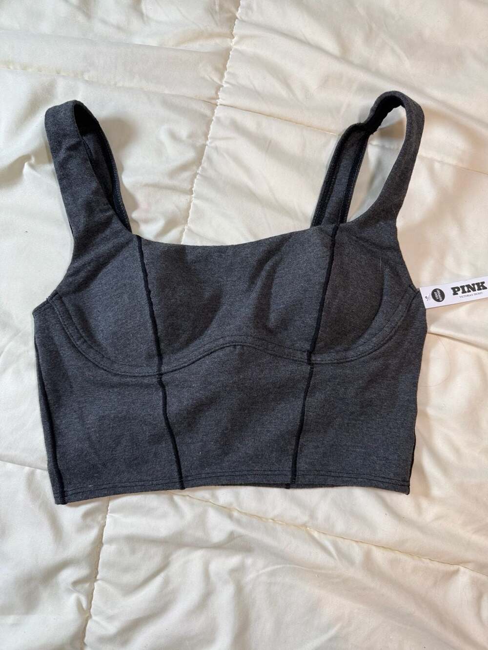 Victoria's Secret PINK Cotton  Bra Crop Top